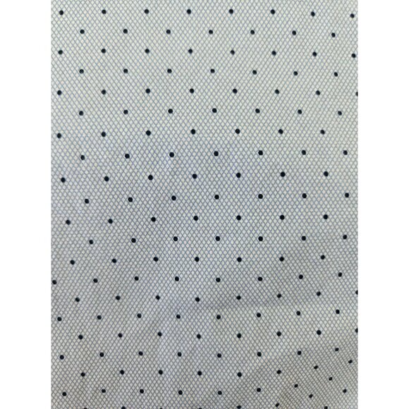 CON.STRUCT Slim Fit Stretch Shirt 16 34/35 Medium Blue Polka Dot Pattern - Picture 6 of 7